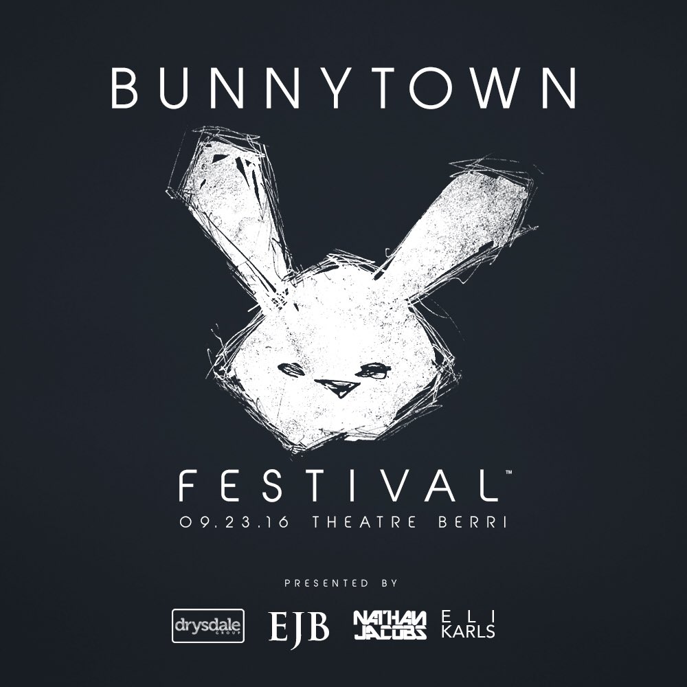 DrysdaleGroup's tweet photo. September 23rd 2016, 11djs, 2 floors, one wild night #bunnytown https://t.co/rMY6OebKKR