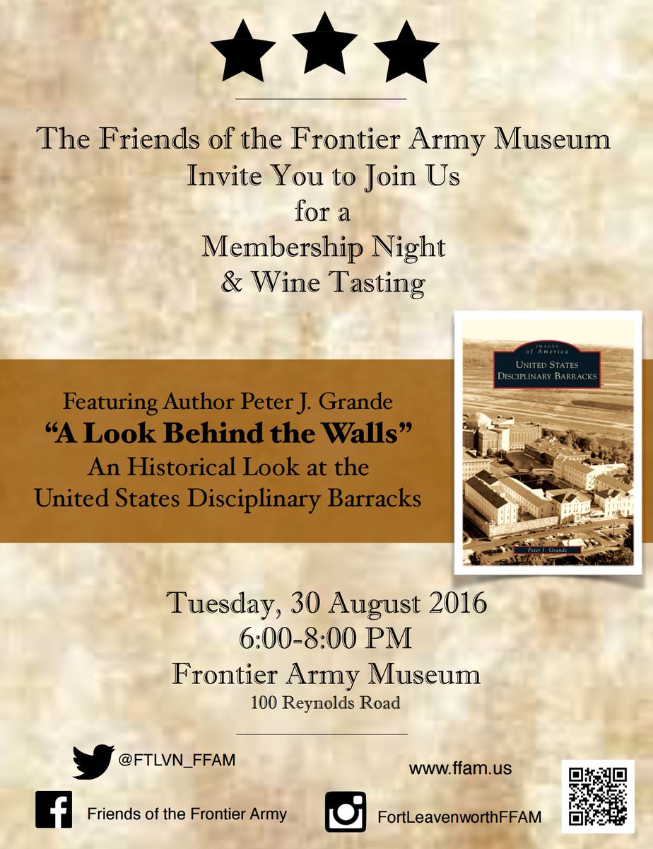 FTLVN_FFAM's tweet photo. FUN EVENT: 30 Aug, Friends of the Frontier Army Museum wine tasting and membership night! https://t.co/1sbEsIQJXF https://t.co/84EaTw4AqF
