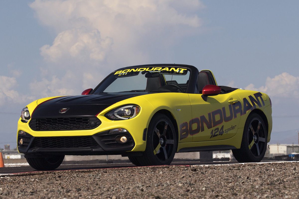 abianchi227's tweet photo. #Fiat124Spider Abarth and 500 Abarth join lineup at legendary @BondurantSchool  https://t.co/YAqoxX5ePd https://t.co/ACZWzlcXuV