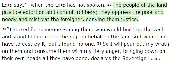 Saw this Bible verse in a pro-Trump tweet and idly wondered what the context actually was.