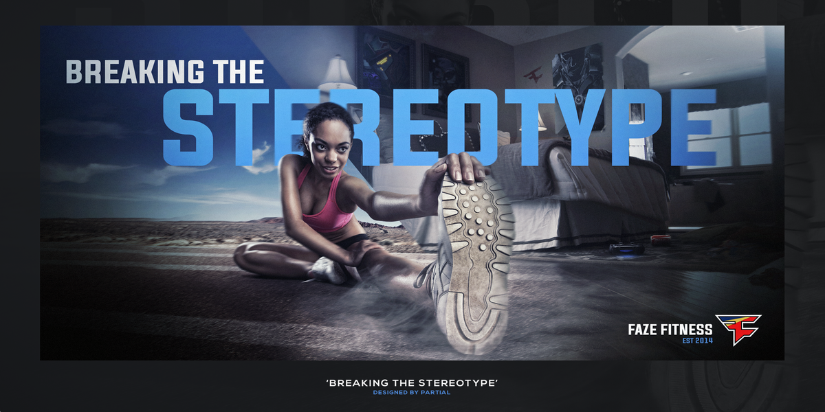p4rtial's tweet image. 'Breaking The Stereotype' Ads for @FaZeFitness 

Feedback appreciated!