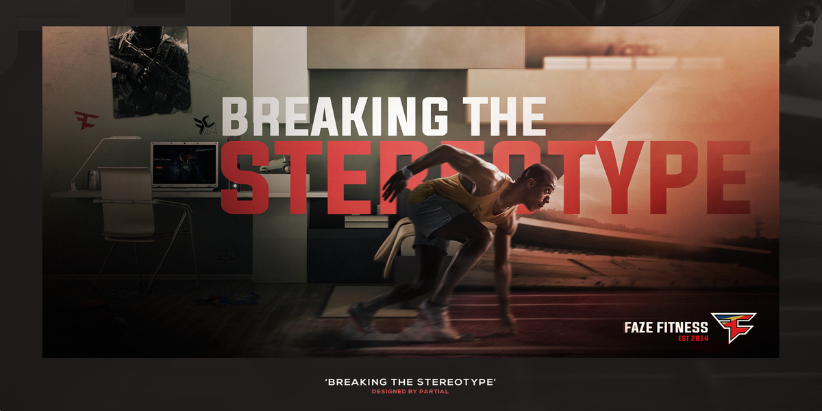 p4rtial's tweet image. 'Breaking The Stereotype' Ads for @FaZeFitness 

Feedback appreciated!