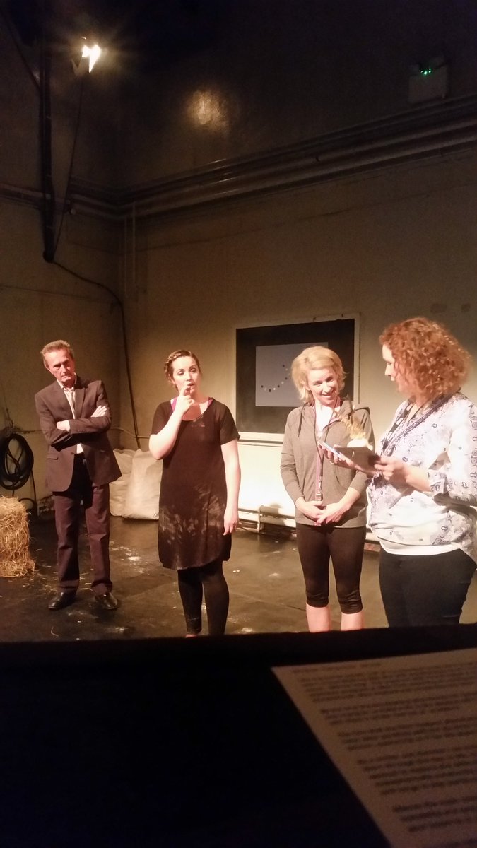 GingerlyCompany's tweet photo. Congratulations to @R2B_EdF on a great show and a well deserved lustrum award @Summerhallery @edfringe https://t.co/04CjjpZjAw