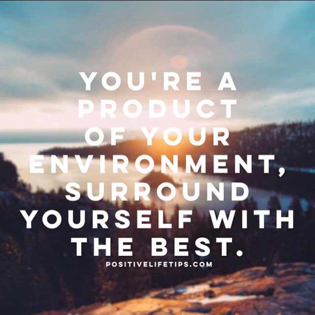 Strive2Progress's tweet image. Surround yourself with excellence if you wish to be excellent. #KeepInMind #Strive2Progress