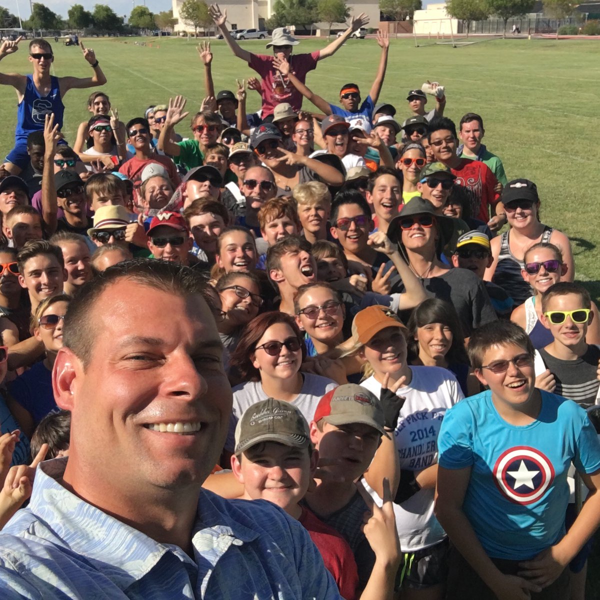 Whoops, forgot to post this yesterday...So excited to see <a href="/chsmarchpack/">CHS Band</a> in action this season! #1stClassProgram #SOC