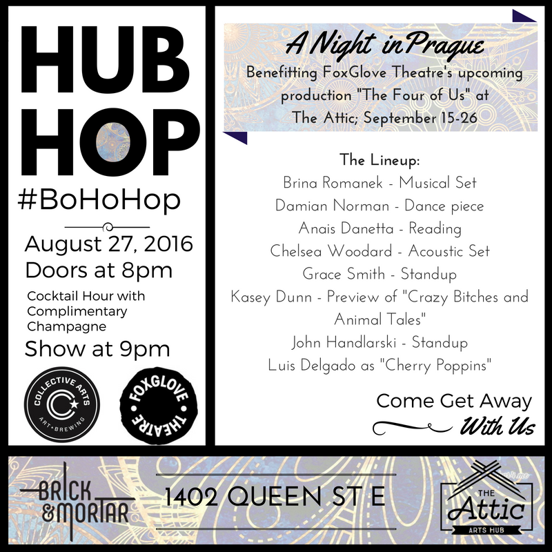 TheBoxToronto's tweet image. Don't miss our 5th Hub Hop at @AtticToronto August 27, free celebratory champagne at 8pm.