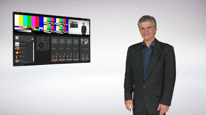 Creating a virtual set on #NewTek #TriCaster using M/E's and DSK's: hubs.ly/H0422y50