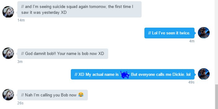 RealSonOfBatman's tweet photo. // Apparently my name is now Bob. Ok @IntellectPsycho https://t.co/kPxnq8JC3K