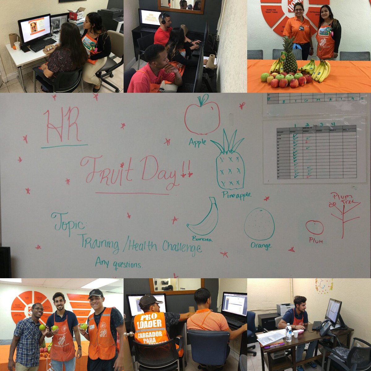 HR and Fruit Day and thanking all of our associates <a href="/210Home/">Sell My 210 Home (💙,🧡)</a>