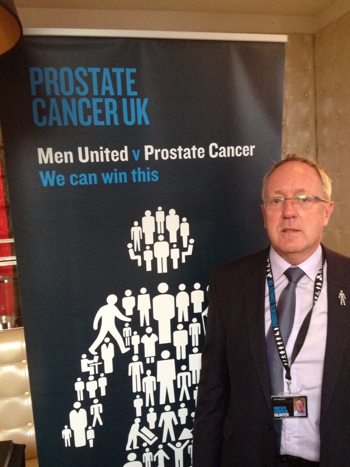Important talk tonight from John Heyworth of Prostate Cancer UK.