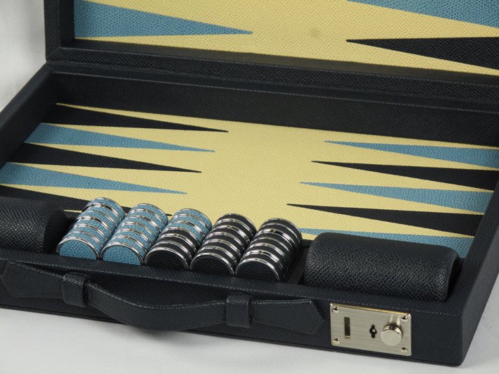 The perfect travelling companion; handmade, bespoke, contemporary backgammon #design #travel #style #games