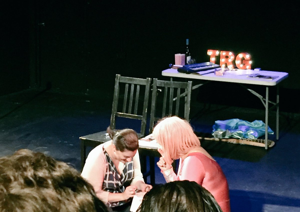oli_gordon's tweet photo. .@underlightbulbs' #TheRealGirl @TristanBates is an empowering, heartfelt joy &amp; we leant @EJ_84 paints a mean nail https://t.co/ZtIORfA4ur