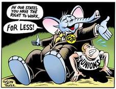 AFLCIO's tweet image. Trump and Pence's Union-Busting Is Nailed Into the GOP Presidential Platform bit.ly/2aZVno6 #1uVote