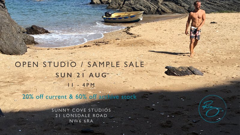 This Sunday we're opening the doors to our studio. Hope to see you there! #studiosale #samplesale
