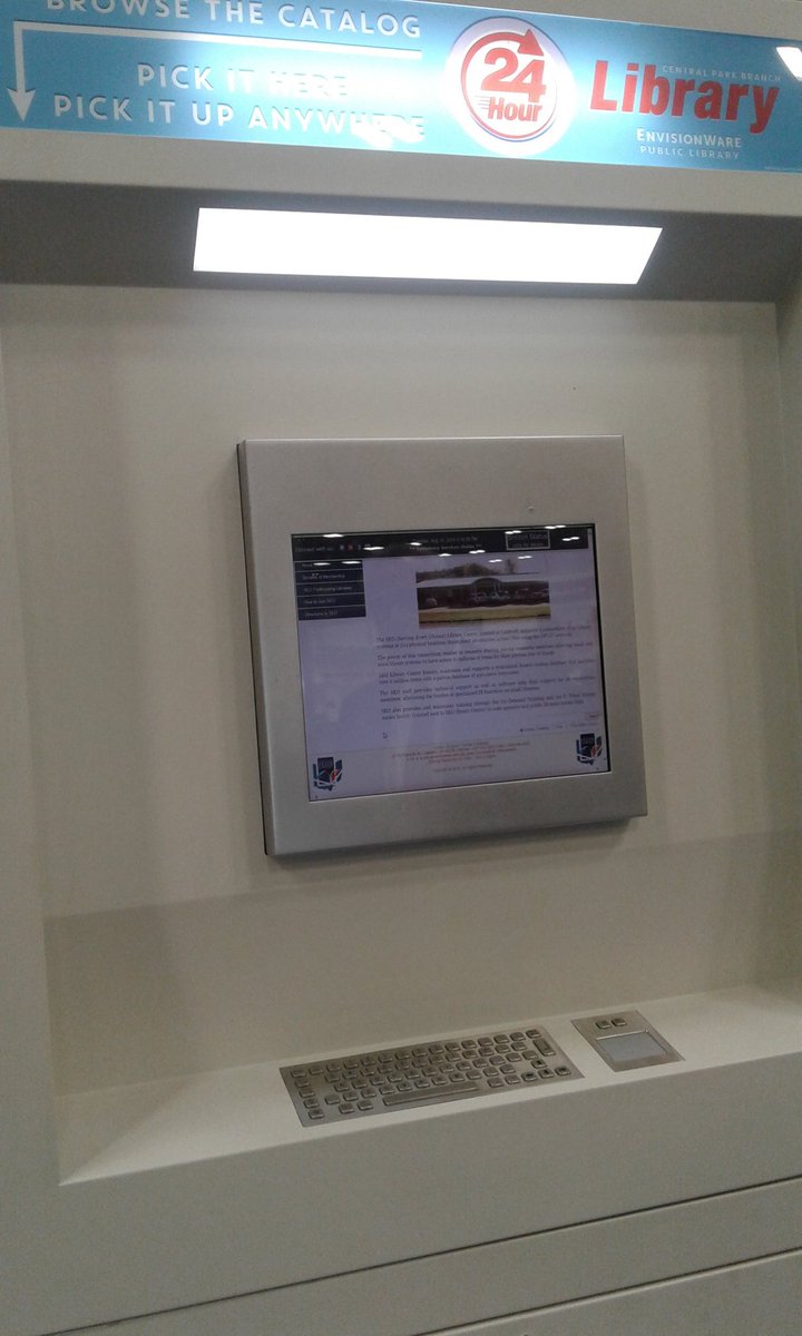 jlandaverd's tweet photo. Una máquina-biblioteca para el parque o plaza; con wifi, cajero, q funciona las 24 horas del día #WLIC2016 #IFLA2016 https://t.co/0mbzfWCQSN