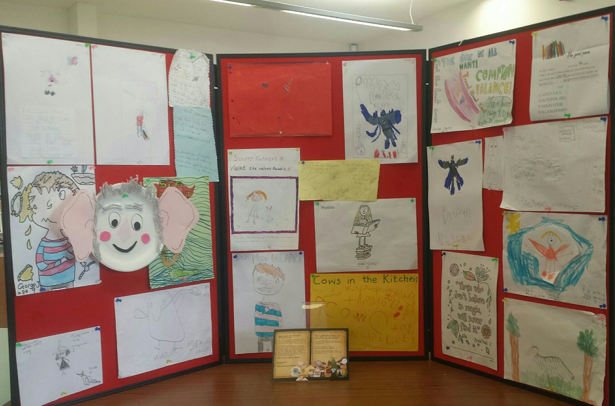LancsLibraries's tweet image. Some of the fantastic #LancsRJ artwork at #Euxton