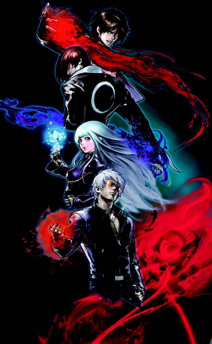 OswaldRSauri's tweet photo. Kyo Kusanagi
Iori Yagami
Kula Diamond
Key Dash (K') https://t.co/L5KZpWaoZY