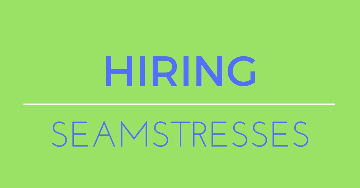 ExpressTupelo's tweet photo. Hiring Seamstresses! $10/hour! Full-time. 1st shift. Click the link to apply now! https://t.co/zp4qduAdh8 https://t.co/j8YE6456z5
