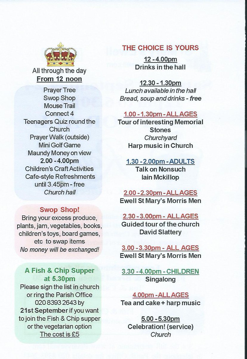 Ewell_Fair's tweet image. A great day coming up in Ewell. Fun for all the family !!

#Ewell #Epsom