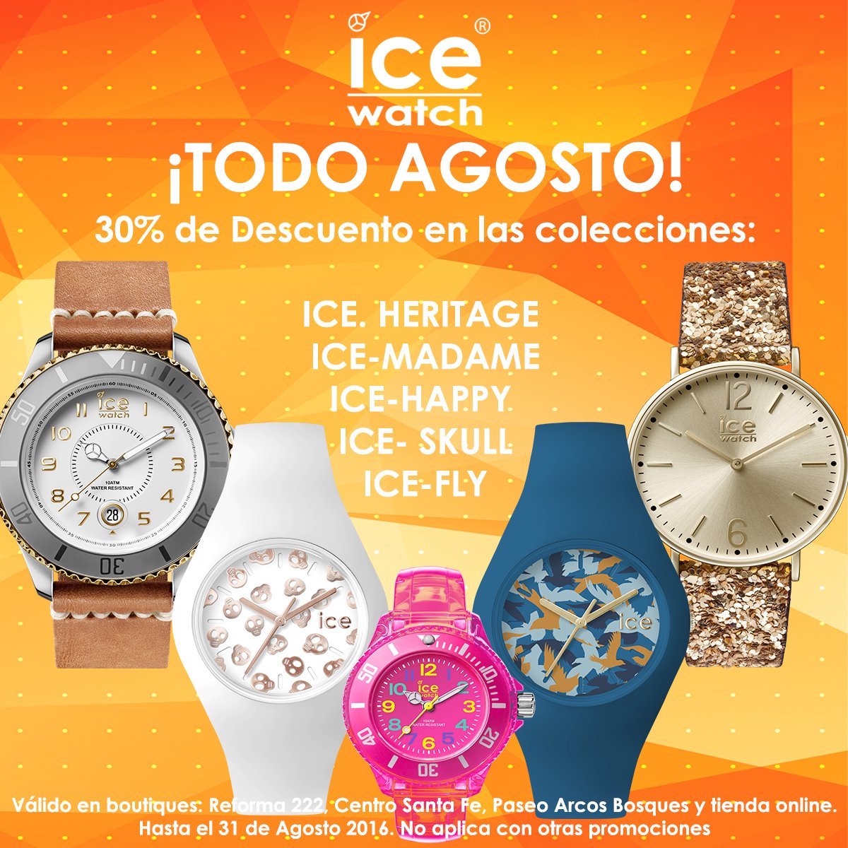 IceWatchMex's tweet photo. ¡No te quedes fuera 30% de descuento en #IceWatch!

Válido en boutiques y tienda online https://t.co/M6graGCrAi. https://t.co/6BZysstFUH