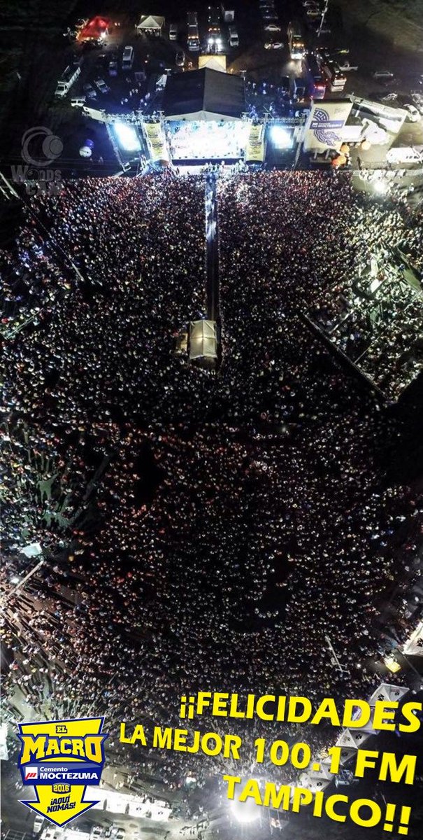¡Muchas felicidades a <a href="/LaMejor_Tampico/">LA MEJOR FM TAMPICO</a> por el gran éxito que tuvieron ayer en #ElMacroTampico!