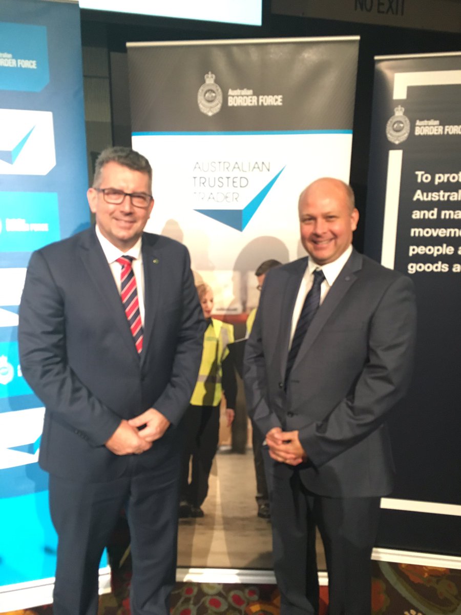 keithjpitt's tweet image. With @PeterDutton_MP &amp;amp; @exportmeat this morning congratulating participants in Oz Trusted Trader @Austrade #ausbiz