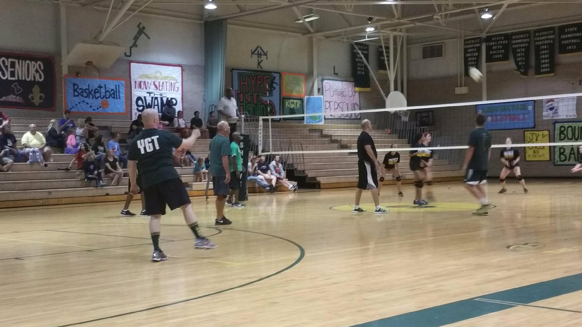 Scenes from the court. CS Faculty vs CS Volleyball.