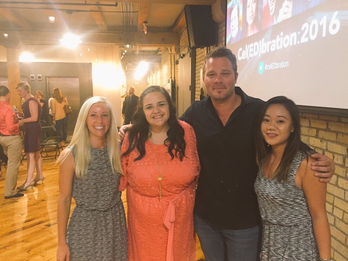 MrsBPanthers's tweet photo. The #dreamteam is having a last with @design2research at #CelEdbration https://t.co/rpKXyvS6rZ