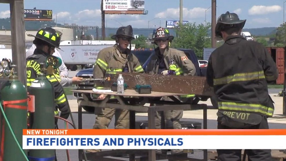 CBS21NEWS's tweet photo. Despite chief’s wishes, physicals not required for Harrisburg firefighters https://t.co/0mHWNK2hua https://t.co/YPH60qGaA5