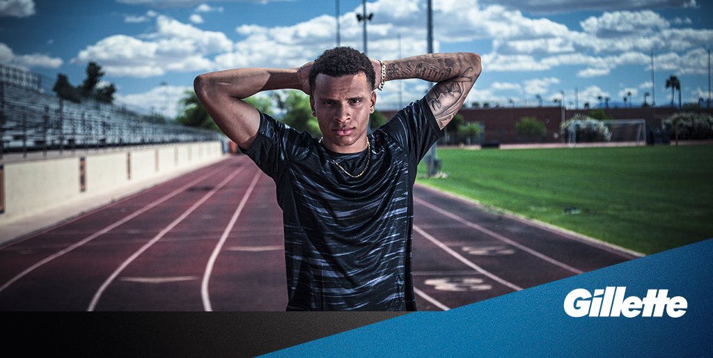 Gillette's tweet photo. You put your heart, soul & life into it! Congrats @De6rasse! You’ve earned those medals. #PerfectIsntPretty #Rio2016 https://t.co/22qYCt8sO1