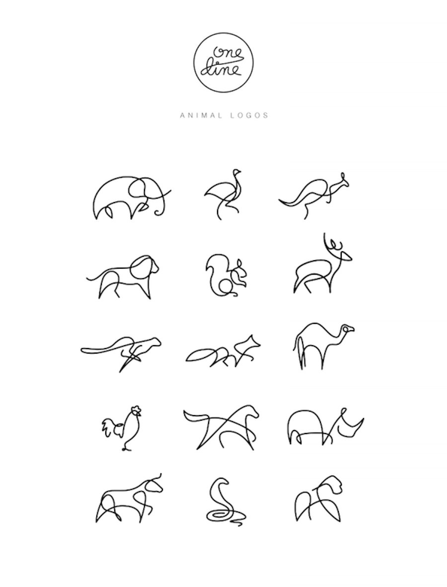 Capsulerias's tweet photo. Animales sin levantar el bolígrafo del papel #creatividad https://t.co/O3oUxelaty