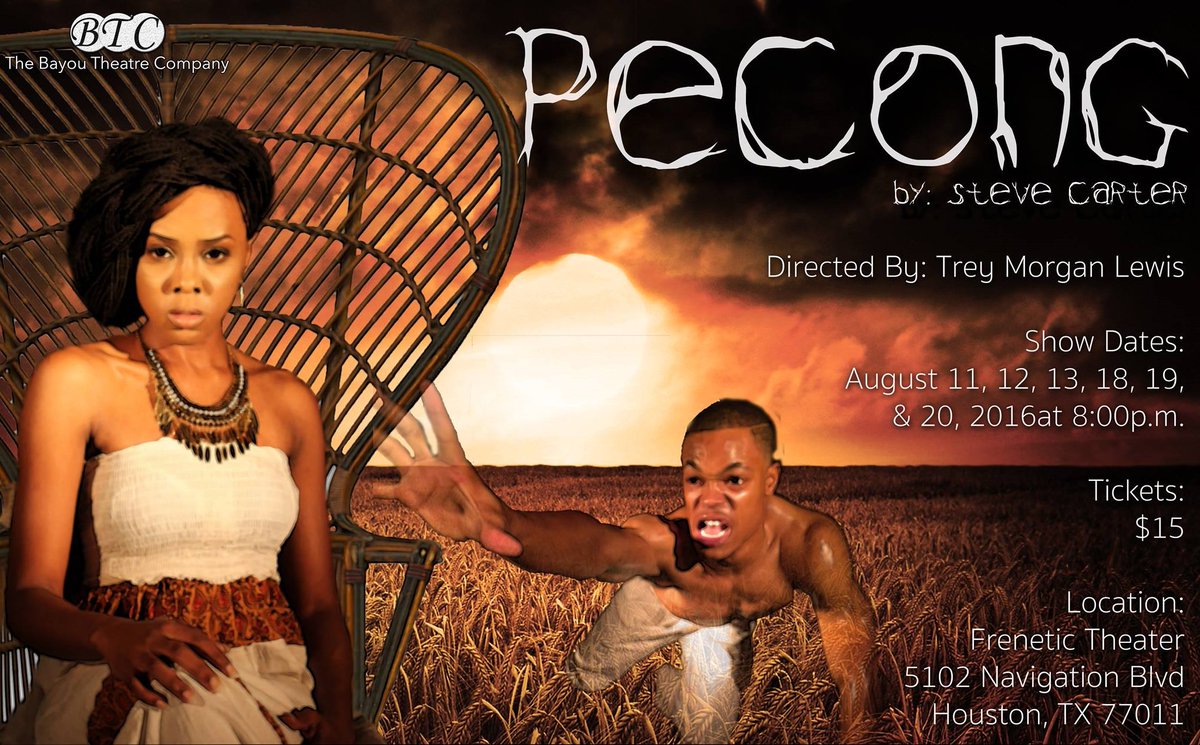 PilotDanProject's tweet image. Three more chances left to see @bayoutheatre_co &apos;s Pecong at the Pilot! Tonight thru Sat. 8 p.m. 5102 Navigation