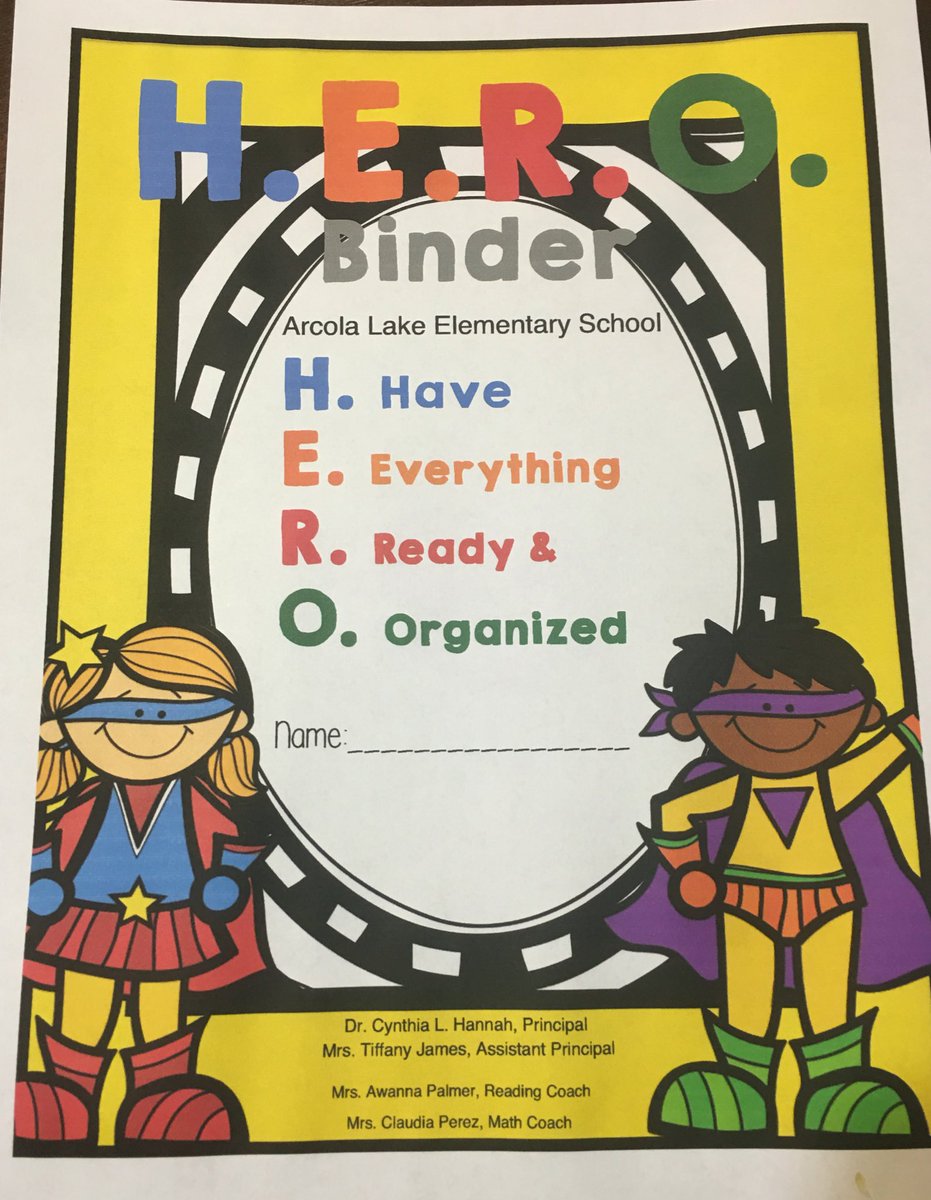 ArcolaLakeElem's tweet photo. We have our binders ready for data and everything in between. #StartSharp @MDCPSDAS @MDCPS_D2 @MDCPSCentral @MDCPS https://t.co/9U35EwZDX2