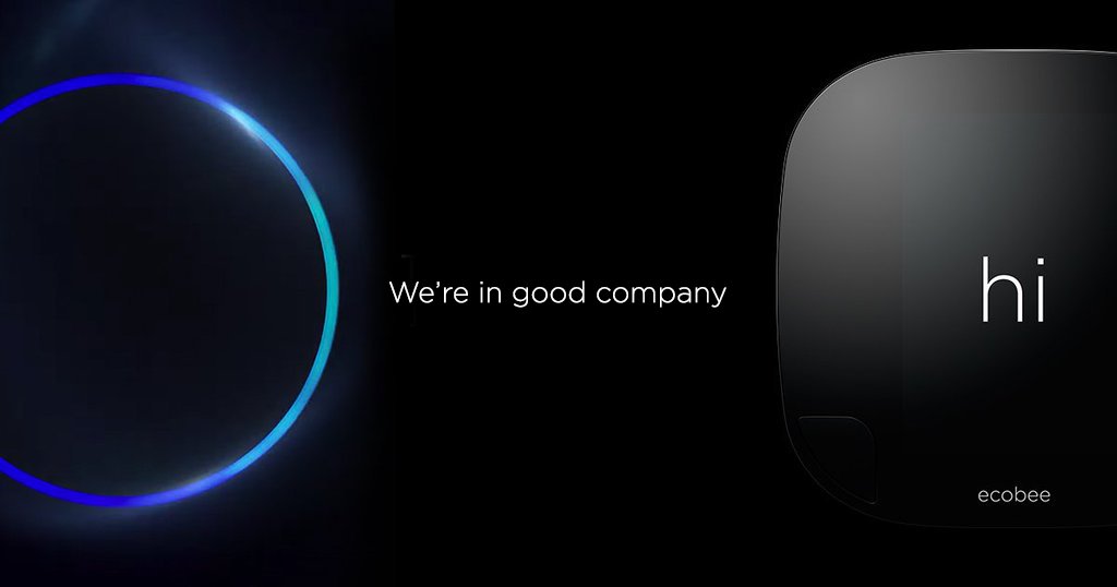 ecobee's tweet photo. BUZZWORTHY! Amazon’s Alexa Fund awards biggest investment yet to ecobee’s $35M funding round https://t.co/dfTJvbpOQA https://t.co/AuOXn5DASY