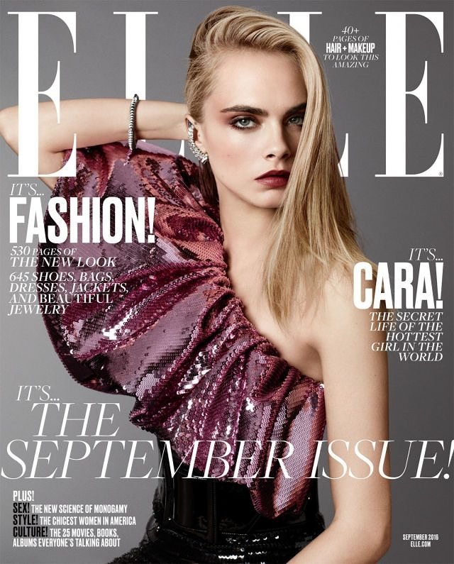 RedFalconStudio's tweet photo. Wow, @ELLEmagazine !  A real live model on the September cover instead of a pop singer or actress!  Keep it up! https://t.co/msGQFQaYpX