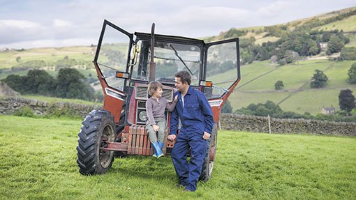 'Dad, what's a day off?' 'I dunno son, we're farmers!' #farm24