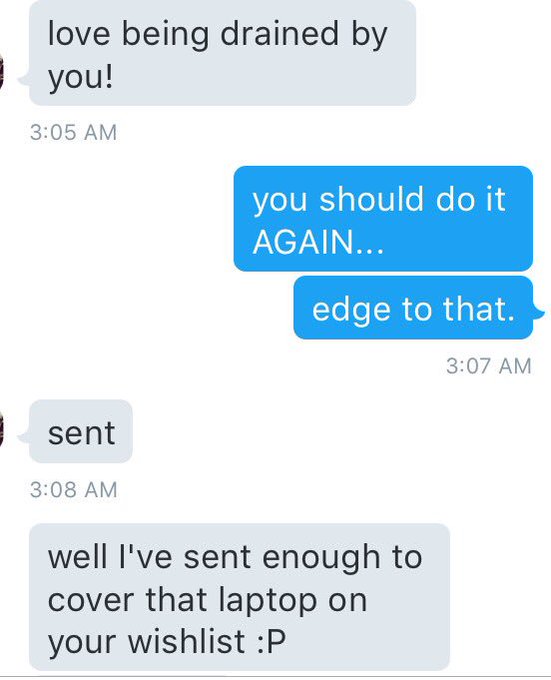 That was easy.  #findom #fundom #goodboy https://t.co/46IfFmZ51x<a href="/tag/findom"class="tags">#findom</a><a href="/tag/fundom"class="tags">#fundom</a><a href="/tag/goodboy"class="tags">#goodboy</a>