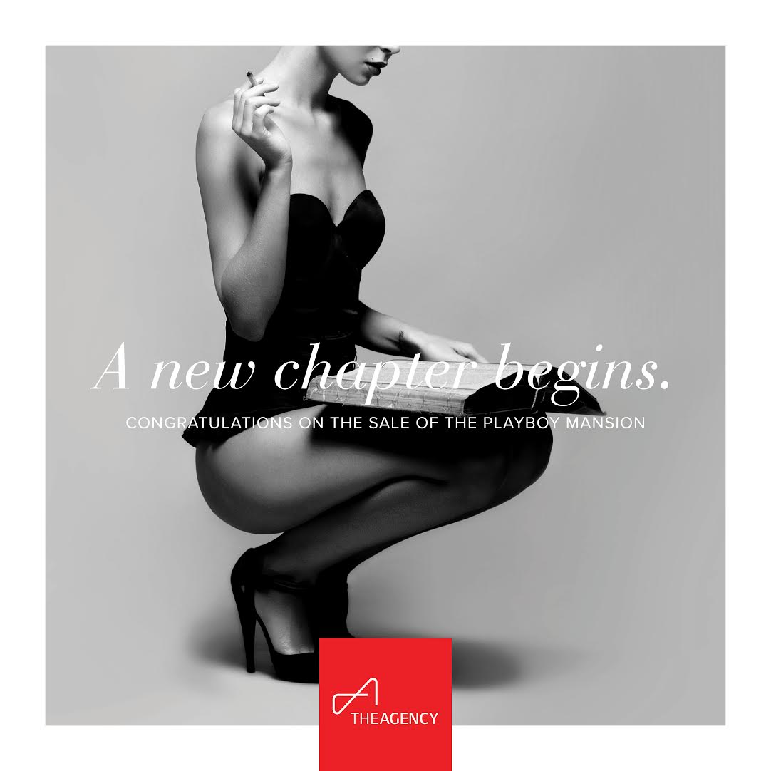 The Agency RE (@theagencyre) on Twitter photo We’re excited to announce the sale of the Playboy Mansion for a record $100 million. Congrats <a href="/MauricioUmansky/">Mauricio Umansky</a>. We’re excited to announce the sale of the Playboy Mansion for a record $100 million. Congrats <a href="/MauricioUmansky/">Mauricio Umansky</a>.