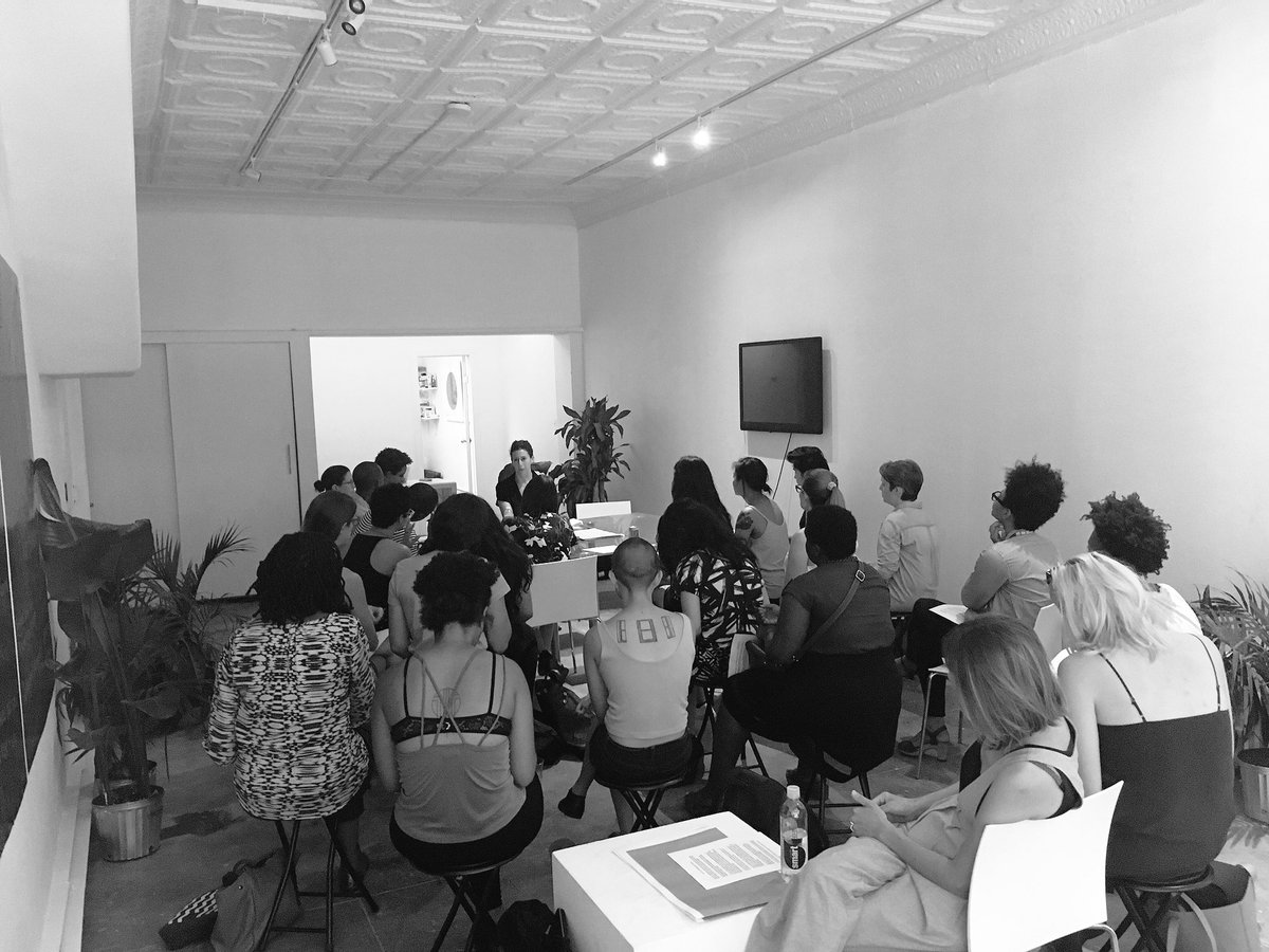 "There is not enough pressure being put on institutions." —<a href="/wageforwork/">WAGE Artists</a> #BlackArtIncubator