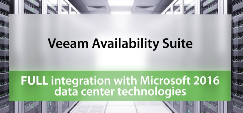 SoftlineUSA's tweet photo. Veeam Availability Suite 9.5 To Fully Integrate With Windows Server 2016 &amp; Hyper-V  https://t.co/2PUqVrxFPJ https://t.co/2UtYd8AndB