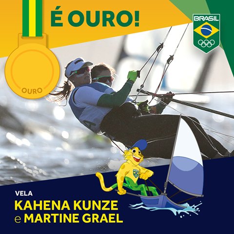 SuperMulherestv's tweet photo. É OURO!
Martine Grael e Kahena Kunze são as primeiras mulheres a ganharem a medalha de ouro na vela 49erFX. #Vela https://t.co/aBjgYtfASk
