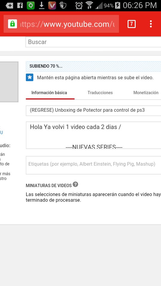 Matu7256's tweet image. VOLVI ESPERENLO EN MI CANAL