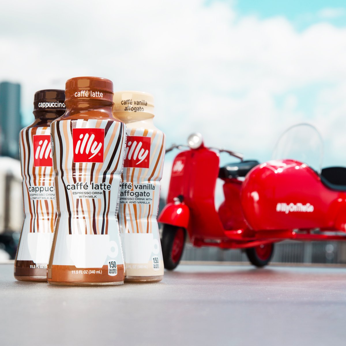 Espresso perfected since 1933. Sidecar-friendly since 2015. #illyOnTheGo