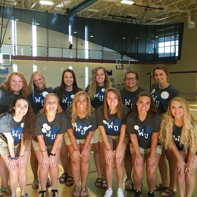 Come join us for playfair and rock the rec tonight at the SRWC! Fun games and free shirts! #GogreekatWU