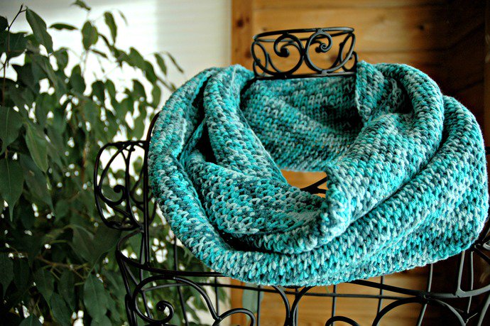 Turquoise Infinity Scarf by Cozy etsy.me/1WAmPYM via <a href="/Etsy/">Etsy</a> #getcozy #etsybloggers