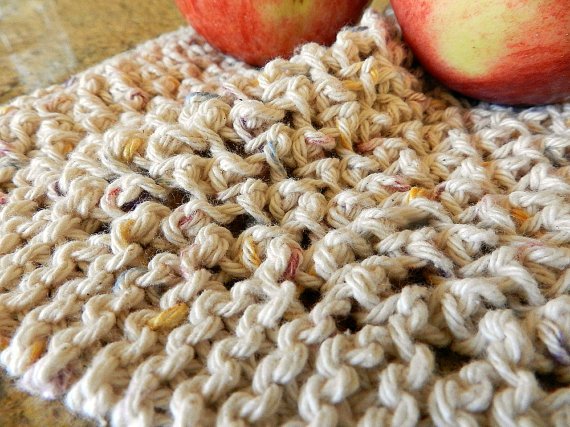 Knit Cotton Dishcloth Square Dishrag by Cozy etsy.me/1b5jT29 via <a href="/Etsy/">Etsy</a> #getcozy #etsybloggers