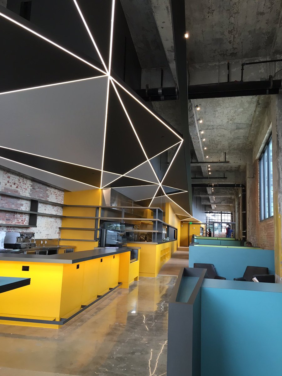 OKCTalk's tweet photo. Really coming together at the stunning @hatchokc on @AutoAlleyOKC @fitz_arch https://t.co/fjXEAW4NEk