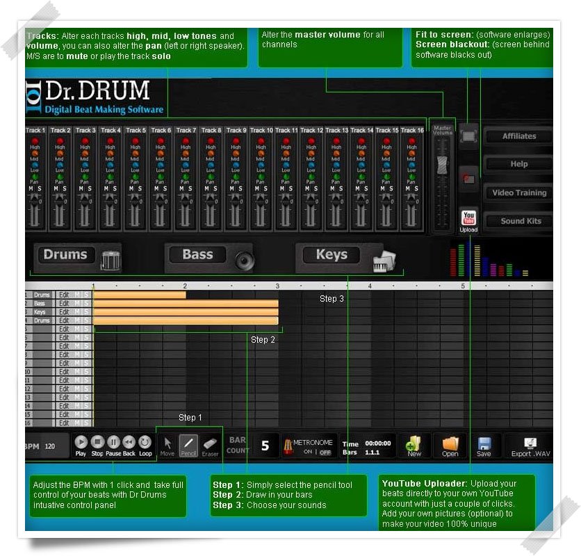 Dr Drum - Make Pro #Beats Today With No Experience >> bit.ly/1SKm9Pj