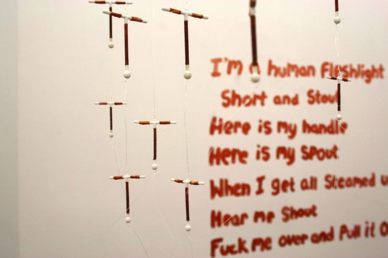 bedbow's tweet image. Artist Blowin’ Up IUDs with a Show About ‘Sacrificing’ Body and Mind for Baby bedfordandbowery.com/2016/08/kristi… @amedium