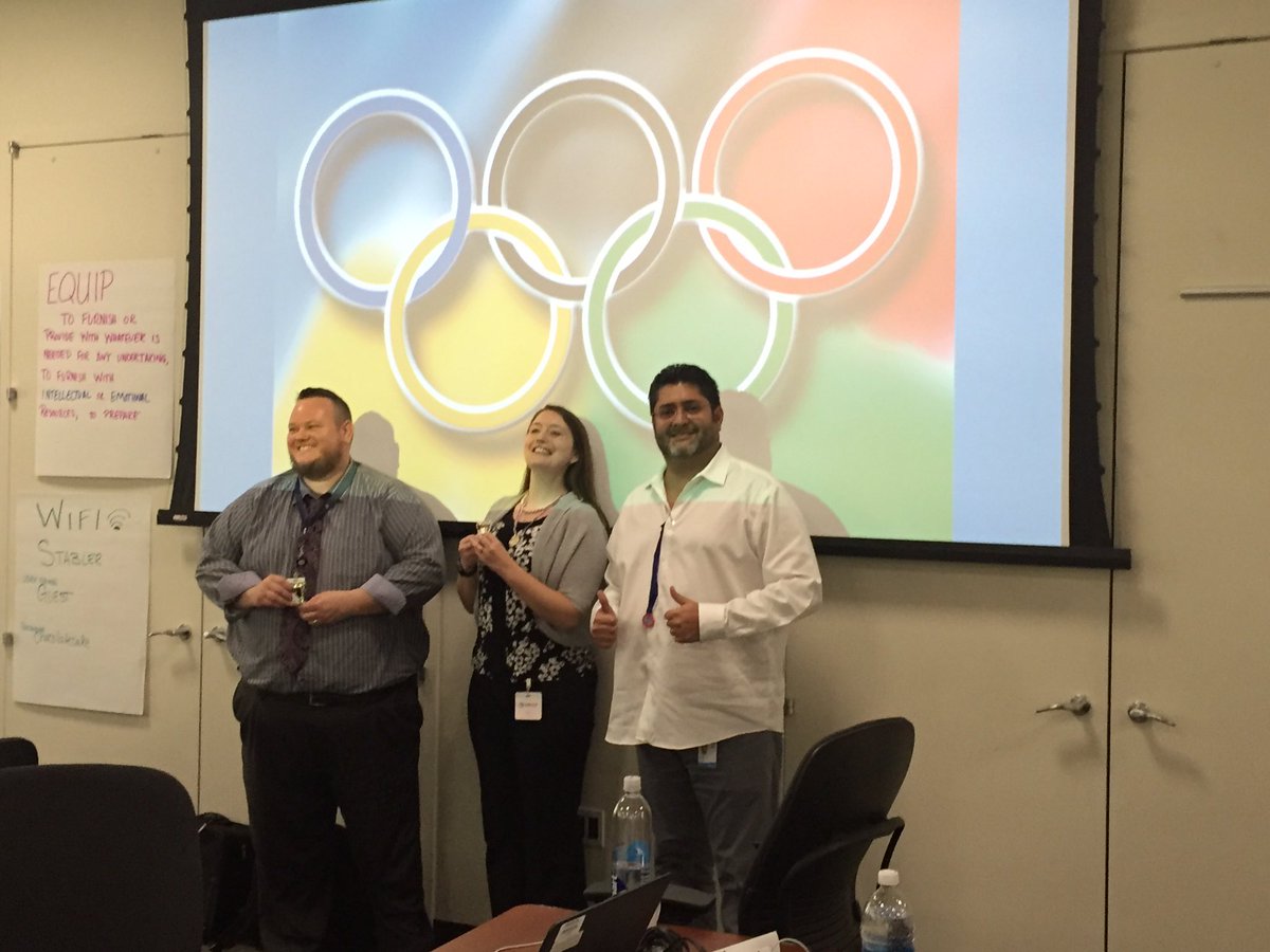 Kim_TUVS's tweet photo. #LeadershipAcademy #HylandNation #TUProud #EffectiveLearningIsFunLearning #OlympicEpicness https://t.co/1eLdwZzzlu